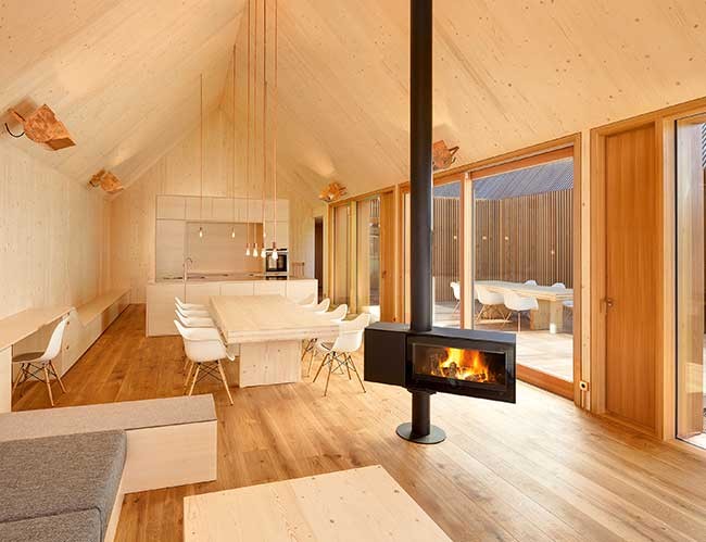 Wohnräume aus Holz