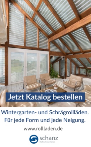 Wintergarten- und Schrägrolläden